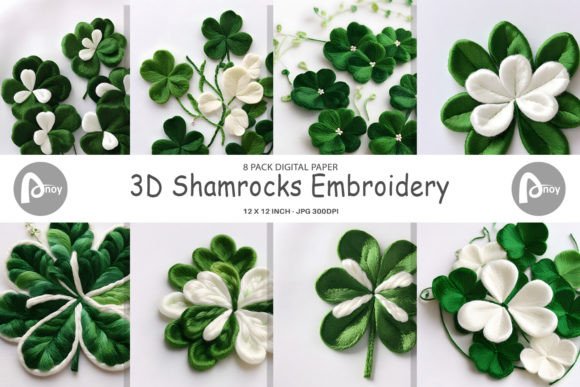 3D Shamrocks Embroidery: Seasonal Design Review