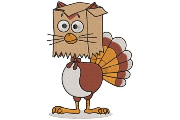 Anxious Thanksgiving Turkey: A Cat Box Disguise
