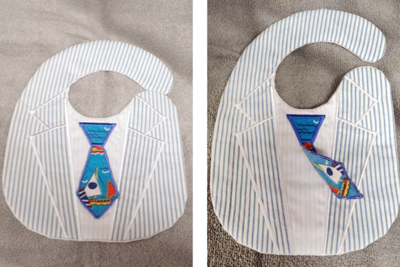 Baby Bib Suit and 3D Tie