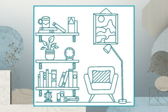 Bookshelf 3 Line Art: A Designer’s Seasonal Review
