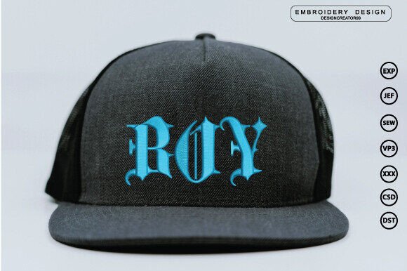 Boy 3D Embroidery Design: Craft Fair Seller Review