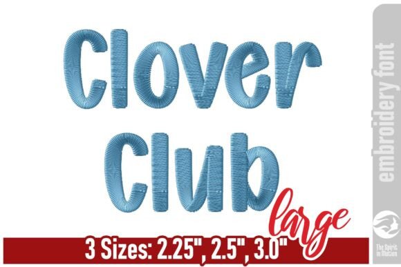 Clover Club Playful Embroidery Font – L: A Designer’s First Look