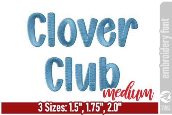 Clover Club Playful Embroidery Font – M Review