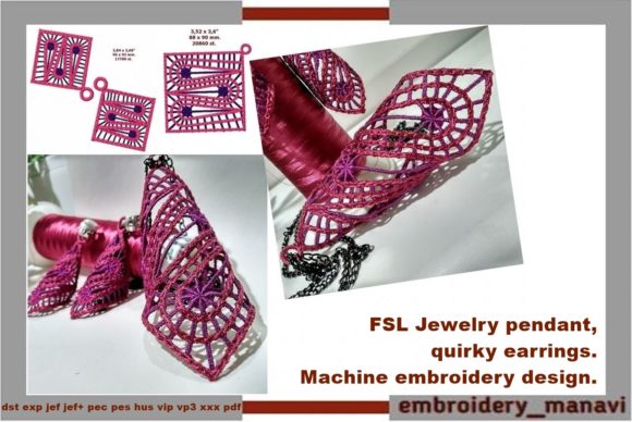 FSL Jewelry Pendant Quirky Earrings: A Designer Review