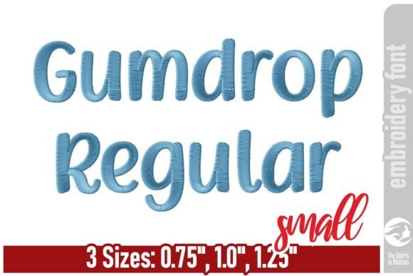 Gumdrop Playful Embroidery Font: Designer Review for Sweatshirts