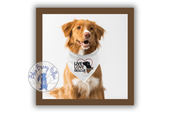 Live Love Rescue: A Designer's Honest Review of the Rescue Dog Embroidery Design