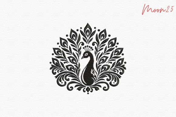 Royal Peacock Feather Mandala Motif Art Designer Review