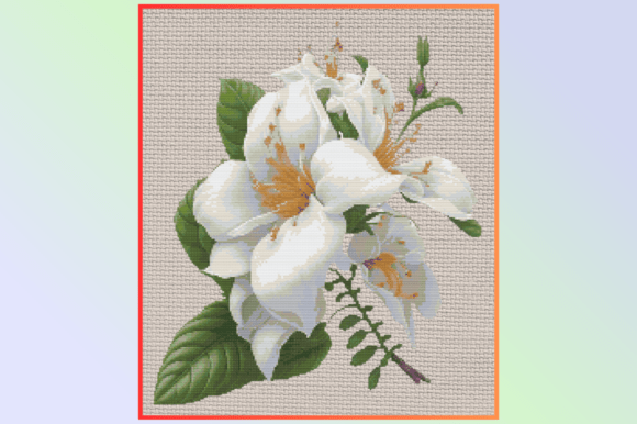 White Lily Cross Stitch: A Designer's Review for Personalized Gifts